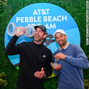 Aaron Rodgers wins Pebble Beach Pro-Am