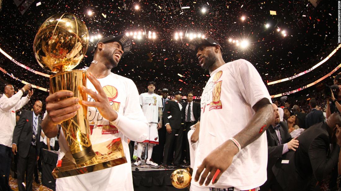 James and the Heat defended their title in the 2013 NBA Finals, defeating San Antonio in seven games. James was once again Finals MVP.