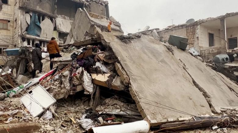 Earthquake leaves trail of destruction in Turkey, Syria