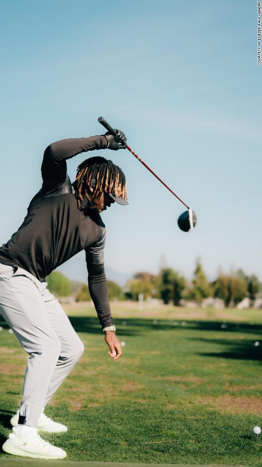 Last year, Canesi played a round with Eliezer Paul-Gindiri, a viral TikTok star better known as &lt;a href=&quot;https://www.edition.cnn.com/2022/08/25/golf/snappy-gilmore-one-handed-golf-tiktok-eliezer-paul-gindiri-spc-spt-intl/index.html&quot; target=&quot;_blank&quot;&gt;Snappy Gilmore&lt;/a&gt; for his booming, one-handed technique. &quot;Great guy, great energy,&quot; Canesi said. &quot;We made a video together where people think it&#39;s impressive that he plays one hand, but I play no hand.&quot;