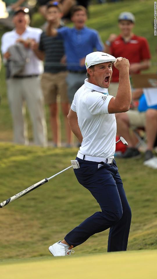 Yet even the best have struggled with Canesi&#39;s unorthodox equipment. When Bryson DeChambeau tried out Canesi&#39;s 58-inch driver at the 2018 Shriners Children&#39;s Open, the big-hitting American missed the ball completely. It didn&#39;t affect him too much though, as DeChambeau went on to win the event (pictured).