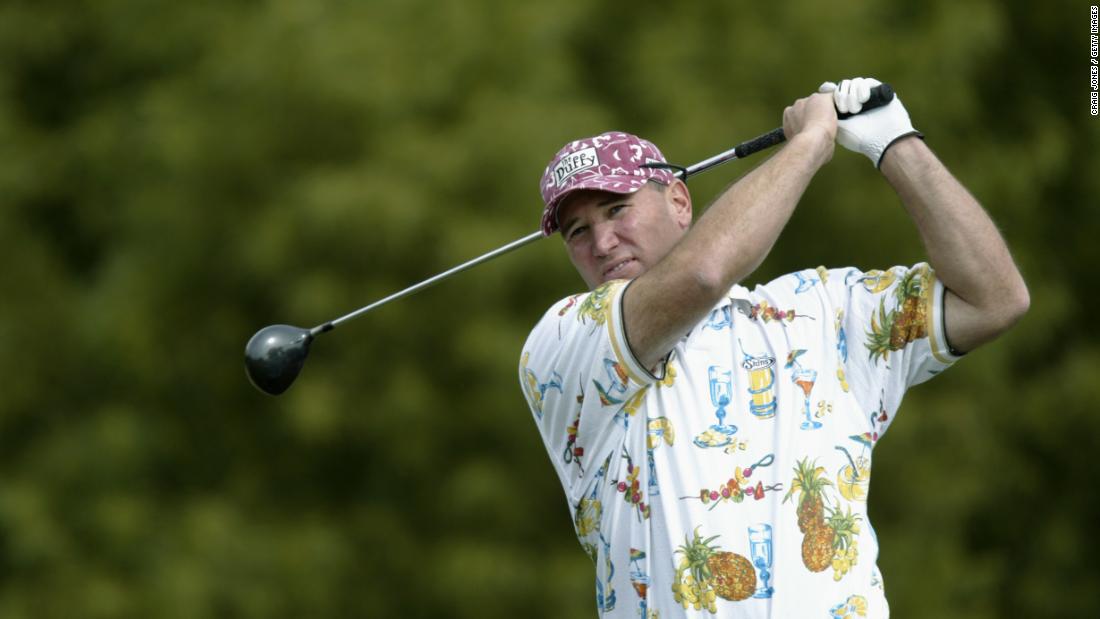 No stranger to a Hawaiian shirt on the fairways, four-time PGA Tour winner Duffy Waldorf brought a tropical feeling to the 2002 Phoenix Open in Scottsdale.