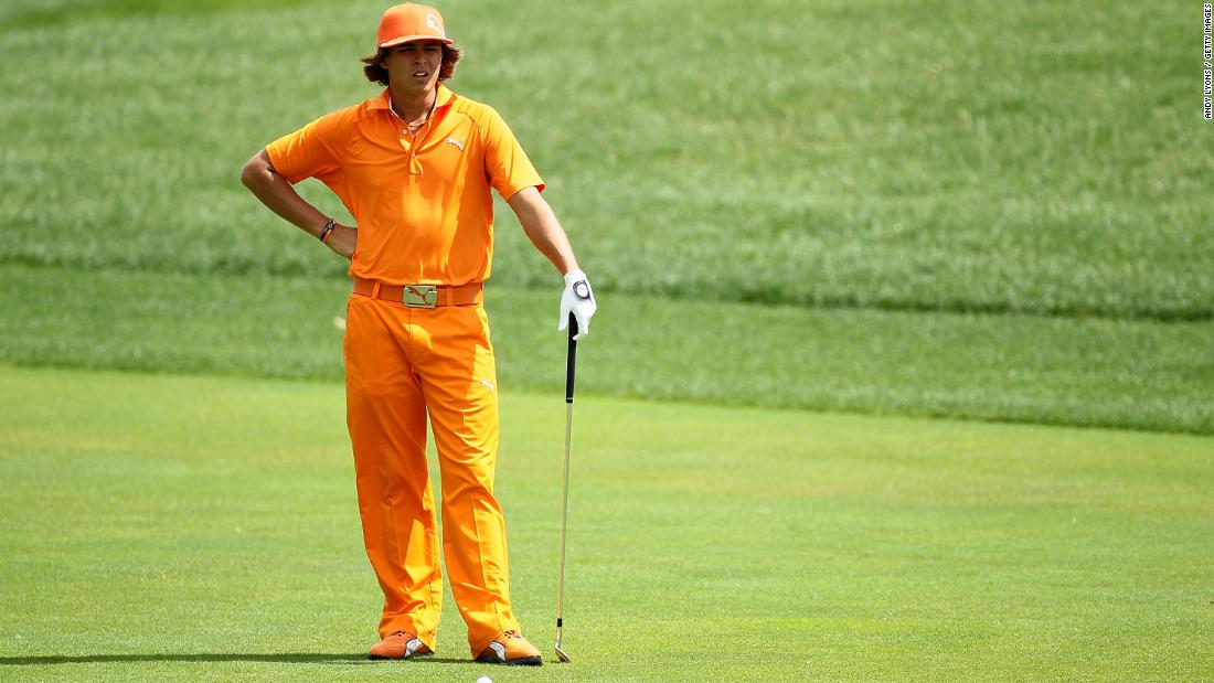 While wearing red on Sundays will forever be associated with Tiger Woods, Rickie Fowler has cornered the market for Sunday orange. The American&#39;s commitment to his neon pumpkin Puma wardrobe on the final day of events quickly became a look so iconic that it would be unusual not to see at least one spectator decked out in orange wherever Fowler played.
