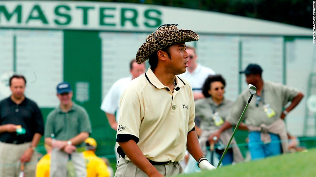 A serial winner on the Japan Golf Tour with 31 victories, Shingo Katayama featured relatively rarely on the PGA Tour, but when he did, he certainly stood out. Nicknamed &quot;Cowboy Shingo&quot; for his hat selection, the Japanese golfer caught the eye with a leopard print showing at the Masters in 2002.