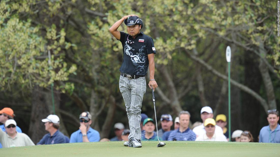 Eight years later at the 2010 Masters, Katayama was still stealing the show at Augusta.