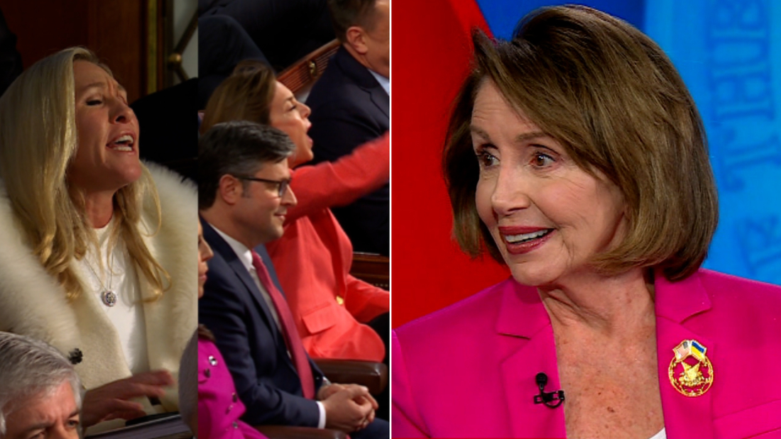 Watch Nancy Pelosi Says This Is The Real Reason Gop Members Were Heckling Biden Cnn Video