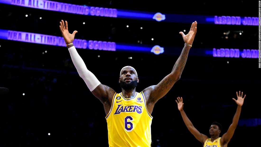 LeBron James solidifies legendary status by becoming the NBA's all-time leading scorer