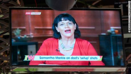 Samantha Markle pictured during an ITV interview in 2018.