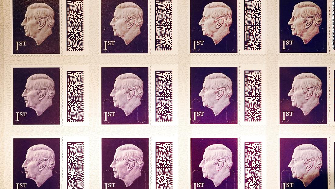 First stamps featuring King Charles III unveiled