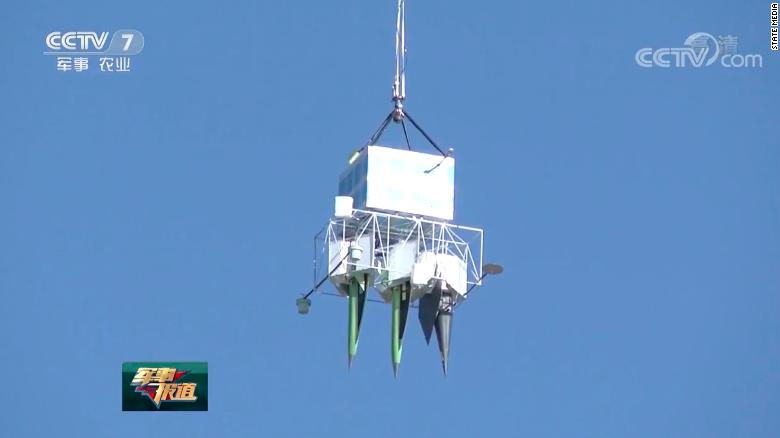 A 2019 report broadcast by state broadcaster CCTV&#39;s military channel showed footage of a balloon lifting off for what it described as maiden testing of three miniaturized models of &quot;wide-range aircraft.&quot;