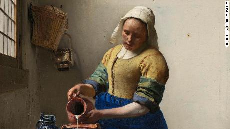 The Milkmaid, Johannes Vermeer, 1658-59, oil on canvas. Rijksmuseum, Amsterdam.