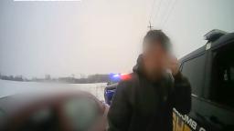 230209121216 man in distress michigan hp video Man in distress makes unexpected request to police officers