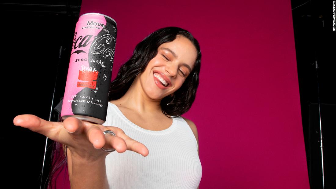 NextImg:Coca-Cola partners with Rosalía on new drink