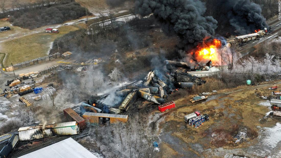 February 16, 2023 The latest on the Ohio toxic train disaster