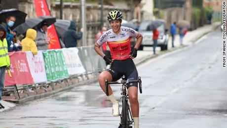 Estela Domínguez was described as one of Spain&#39;s &quot;most promising national riders.&quot;