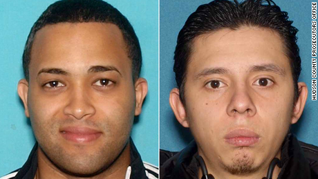 Cesar Santana, left, is in Miami and will be transported back to New Jersey. Leiner Miranda Lopez hasn&#39;t been arrested.