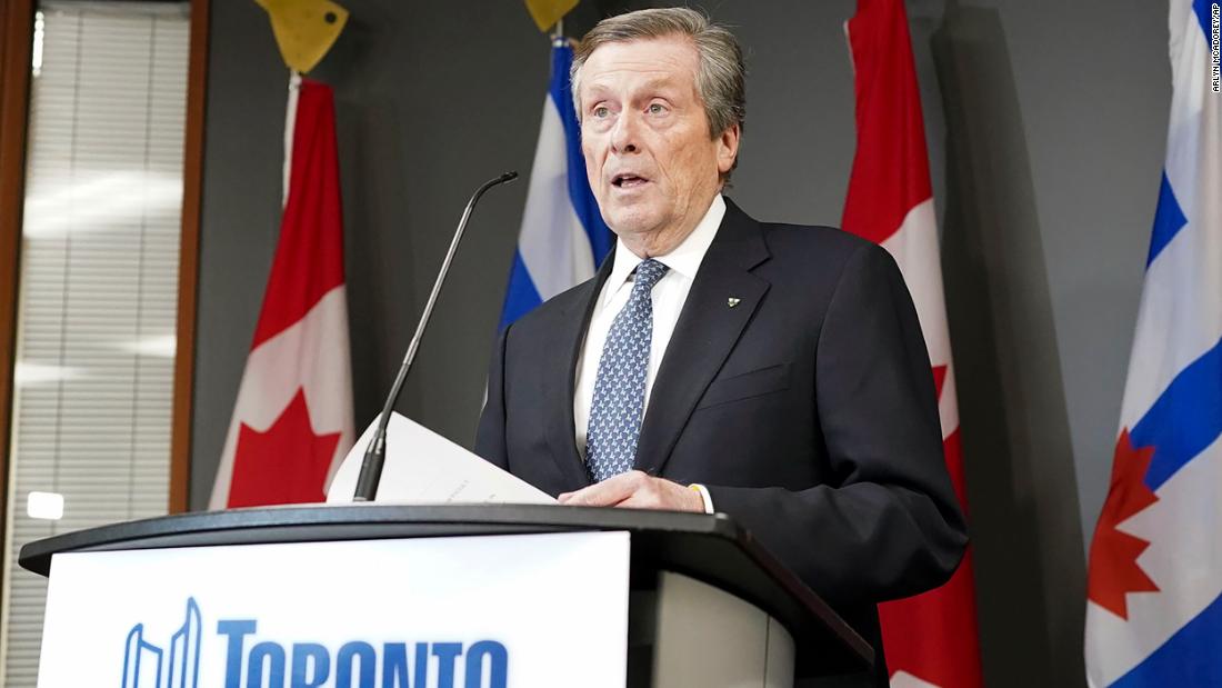 Toronto mayor steps down after relationship with former staffer