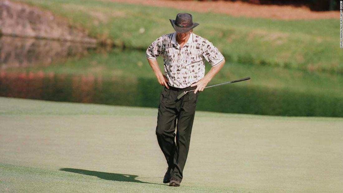 &lt;strong&gt;Greg Norman, The Masters (1996)&lt;/strong&gt; Nicknamed &quot;The Great White Shark,&quot; Norman saw defeat snatched from the jaws of victory at The Masters in 1996. Having led all three rounds and carrying a six-shot lead over Nick Faldo into the final round, the Australian still had a healthy four-stroke lead over the Englishman with 11 to play at Augusta. Faldo didn&#39;t even have to make a birdie to surge into a two-shot lead just four holes later, as Norman sunk with three straight bogeys and a double bogey. Norman bit back with two birdies over the next three holes, but his fate was sealed with another double bogey at the 16th, as Faldo cruised to his sixth major with a five-shot cushion. 