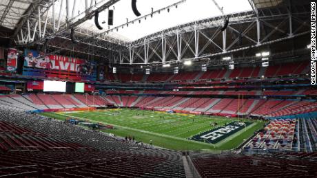 The Super Bowl will take place in Glendale, Arizona. 