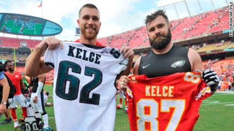 The Kelce brothers are making history in this year&#39;s Super Bowl.