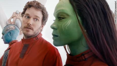 Chris Pratt and Zoe Saldana in &quot;Guardians of the Galaxy Vol. 3.&quot;