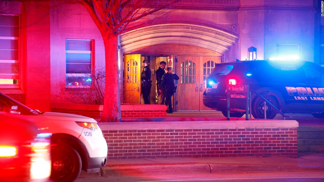 Mass shooting at Michigan State University leaves 3 dead and 5 injured