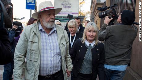 June and Barry Steenkamp arrive on the third day of Oscar Pistorius&#39; hearing for a resentence at North Gauteng High Court on June 15, 2016.