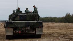 230214133217 02 eu poland ukraine tank training hp video Live updates: Russia's war in Ukraine