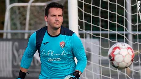 Belgian footballer Arne Espeel has died aged 25 after reportedly collapsing following a penalty save in a match.
