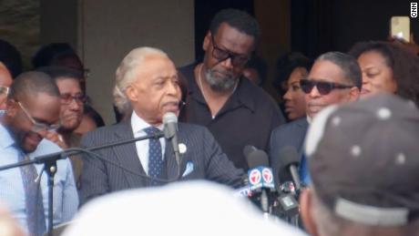 Rev. Al Sharpton leads marchers opposed to Florida&#39;s rejection of AP African American studies course