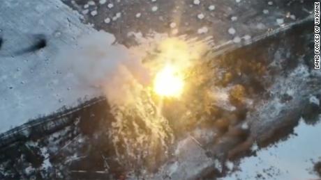Video appears to show Ukrainians destroying weapon that rips the oxygen out of humans&#39; lungs