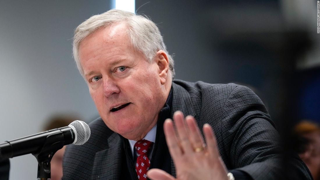 Trump chief of staff Mark Meadows subpoenaed by special counsel in Jan. 6 investigation