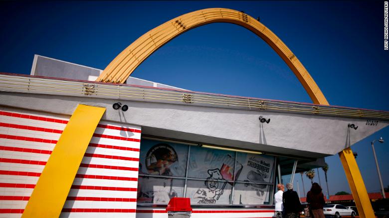 A historic 1950&#39;s McDonald&#39;s restaurant in Downey, California, shown in 2015. It&#39;s the oldest McDonald&#39;s still in existence.