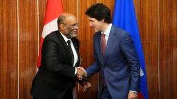 230216170529 trudeau haiti 0216 hp video Canada will send naval vessels to Haiti, but stops short of military intervention