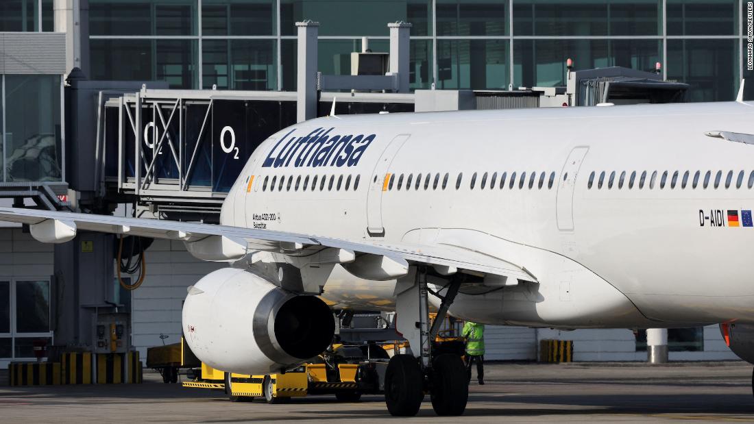 Lufthansa cancels over 1,300 flights as airport workers strike