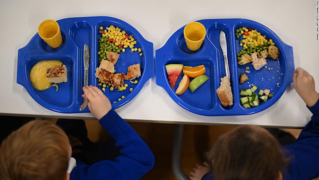 London is handing out free meals for all elementary school children