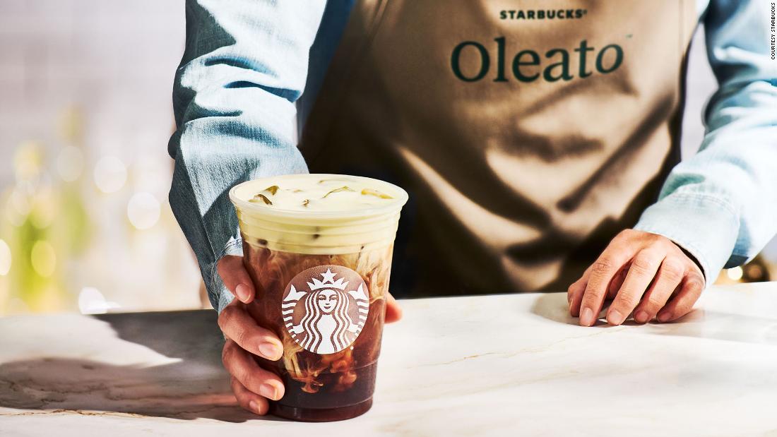 Photo of Olito: Die neuen Getränke von Starbucks enthalten etwa einen Löffel Olivenöl in jeder Tasse