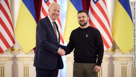 Watch President Biden&#39;s full speech from surprise visit to Kyiv
