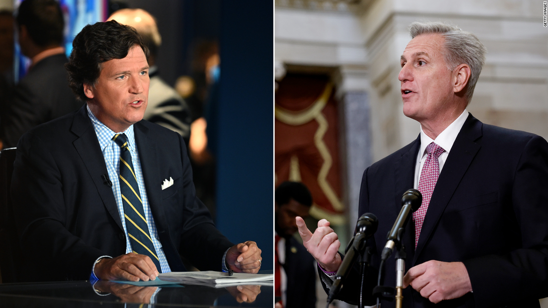 McCarthy gives Tucker Carlson access to January 6 Capitol security footage, sources say