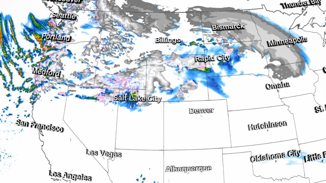 Winter storm set to impact millions stretching from the West Coast all the way to Maine this week