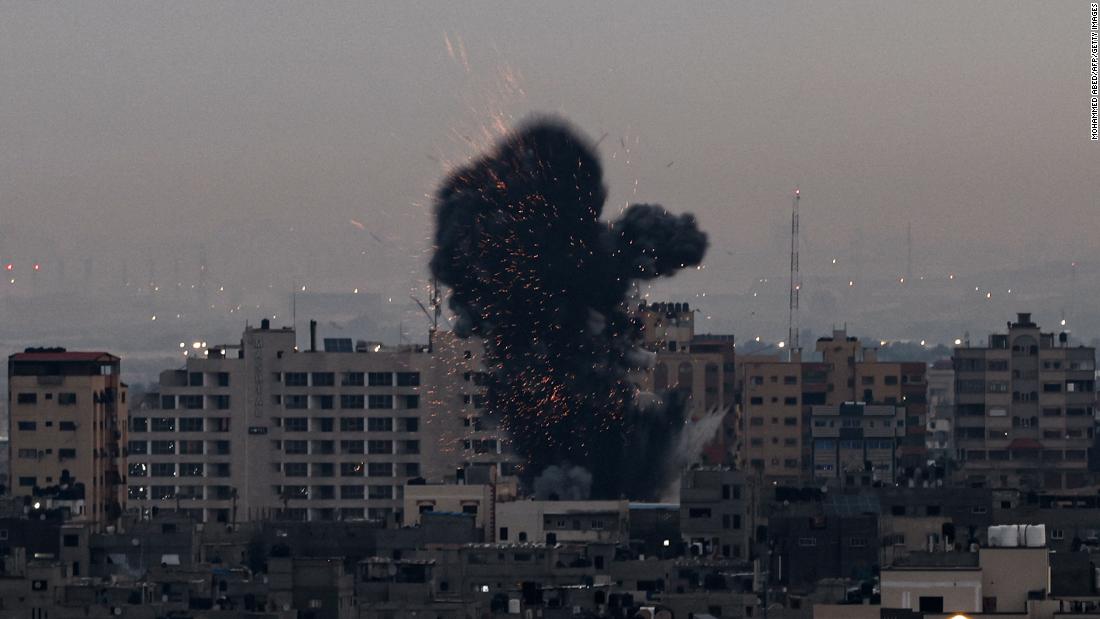 Israel launches airstrikes on Gaza after rocket attacks as violence escalates