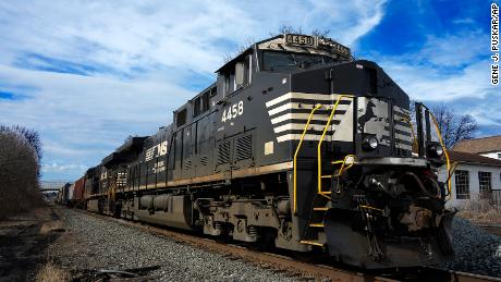 Norfolk Southern, in wake of toxic derailment, gives in on sick days for one of its unions