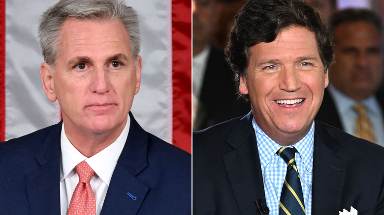 Hear why Kevin McCarthy gave Jan. 6 security footage to Tucker Carlson