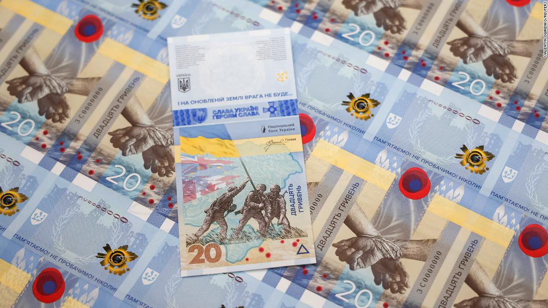 Ukraine unveils banknote to mark one year since Russia’s full-scale invasion