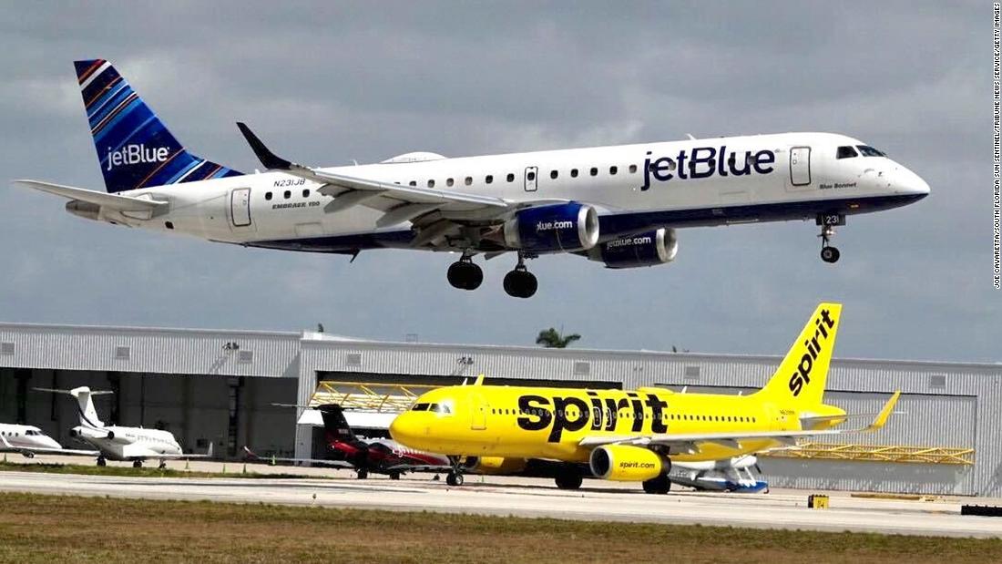 US Justice Department sues to block JetBlue's purchase of Spirit Airlines