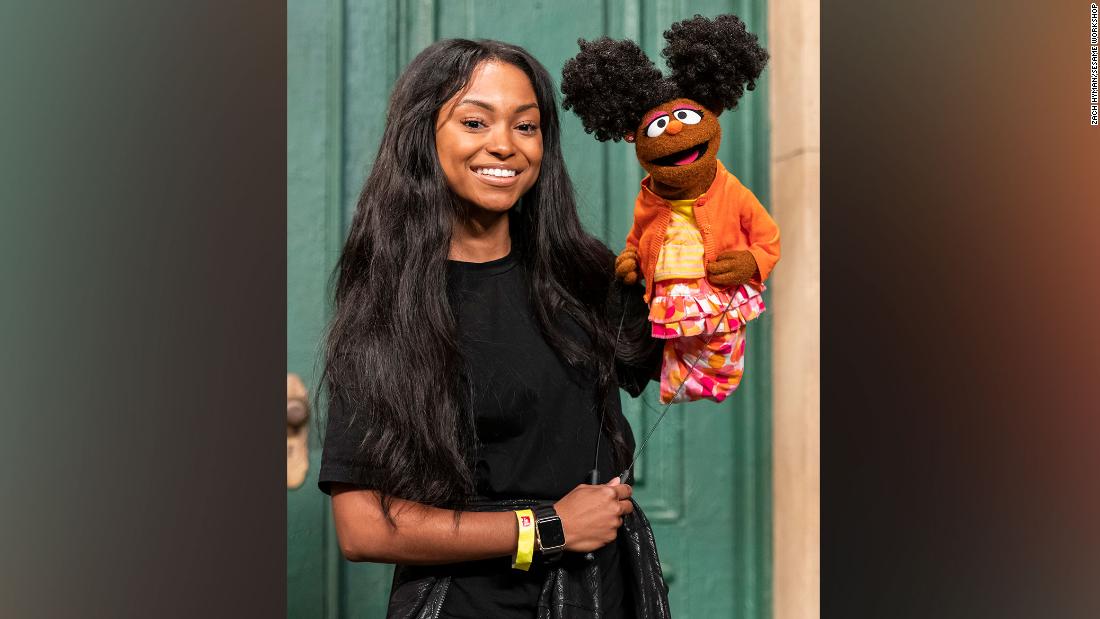 She grew up watching 'Sesame Street.' Then she made history as the show's first Black female puppeteer