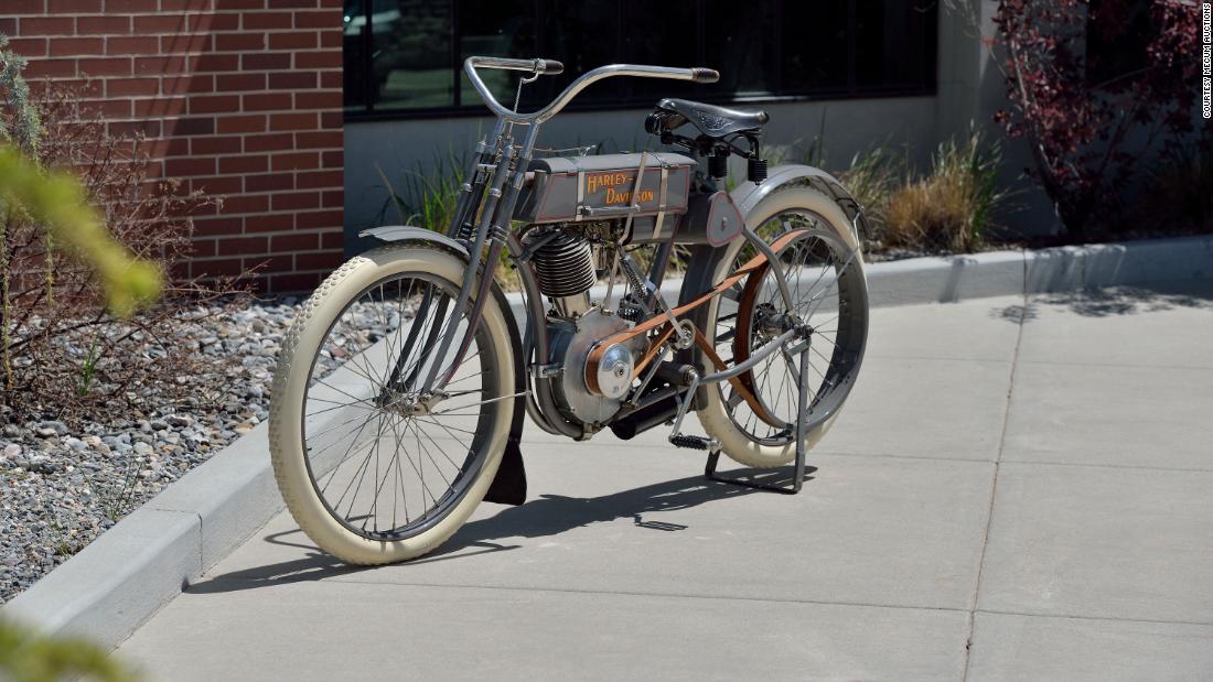 Century-old Harley-Davidson sells for record-breaking $935,000