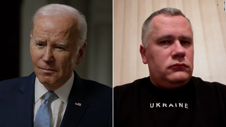 Ukrainian official responds after Biden says he won't send fighter jets
