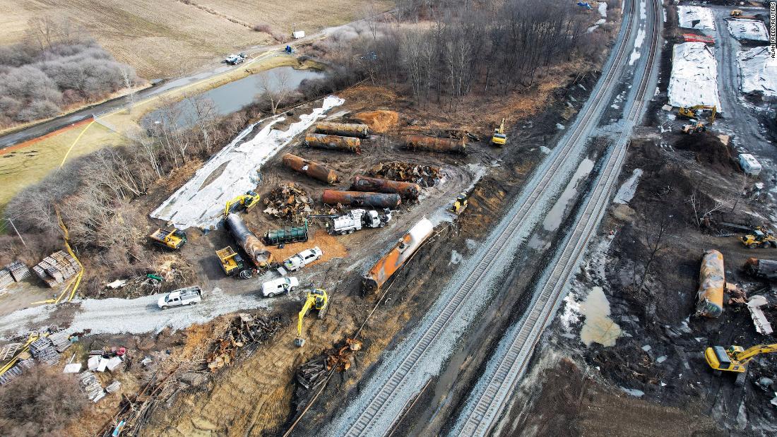 East Palestine, Ohio prepare derailment Senate listening to