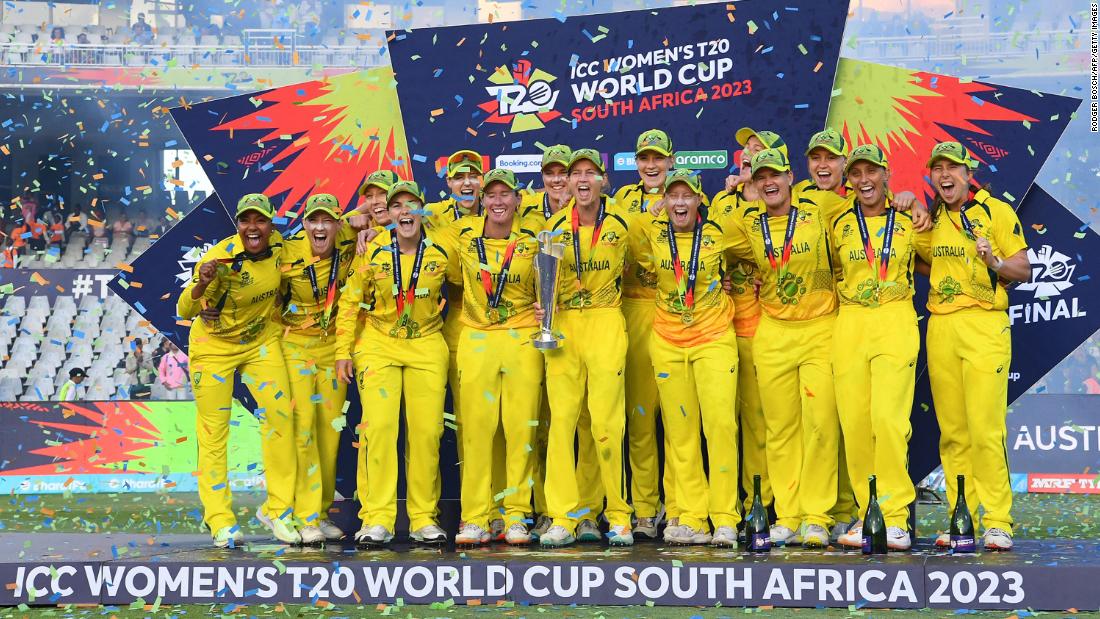 Australia wins sixth Women's T20 World Cup with victory over South Africa